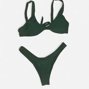 Shein Women's Green Bikini